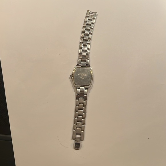 Anne Klein Mother of Pearl Silvertone Quartz Watch - Picture 4 of 6